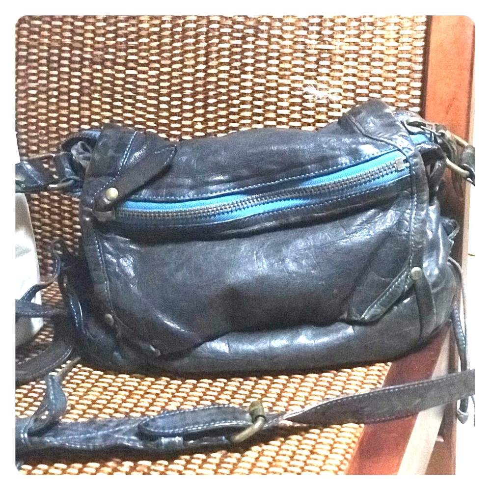 Olivia Harris Authentic Crossbody Leather Purse